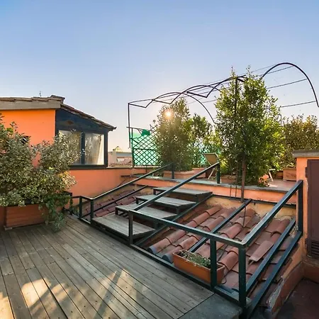 Apartment Pantheon Large Terrace Penthouse Rom